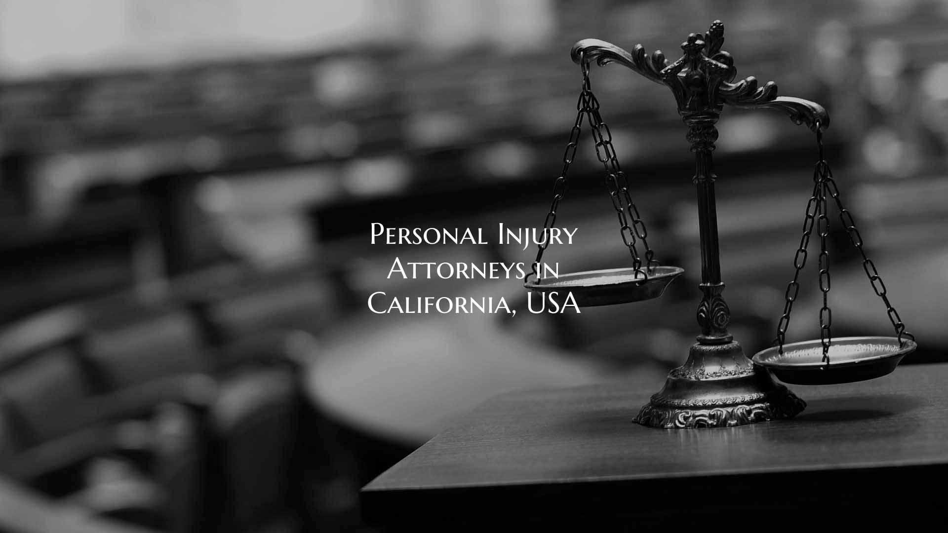 Personal Injury Attorneys in California, USA